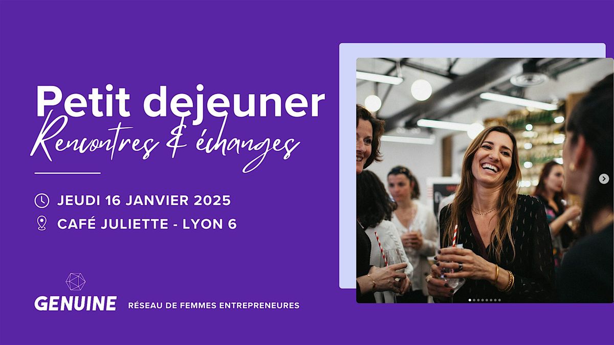 PETIT DEJEUNER FEMMES ENTREPRENEURES