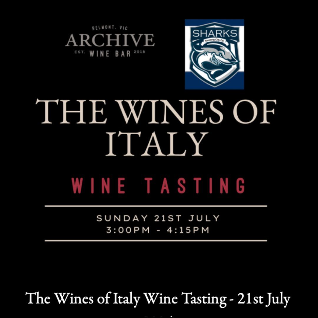 Archive Wine Bar - The wines of Italy wine tasting