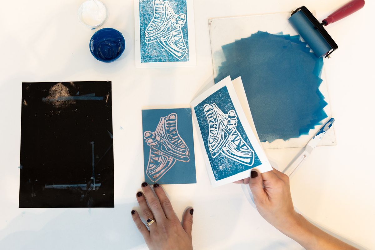 Adult Workshop: Linocut Greeting Cards