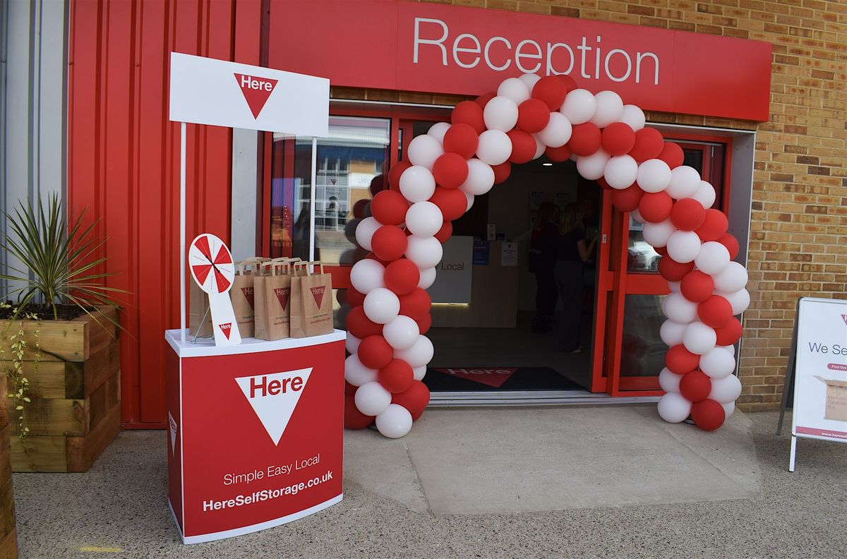 Here Self Storage Salisbury - Launch Day