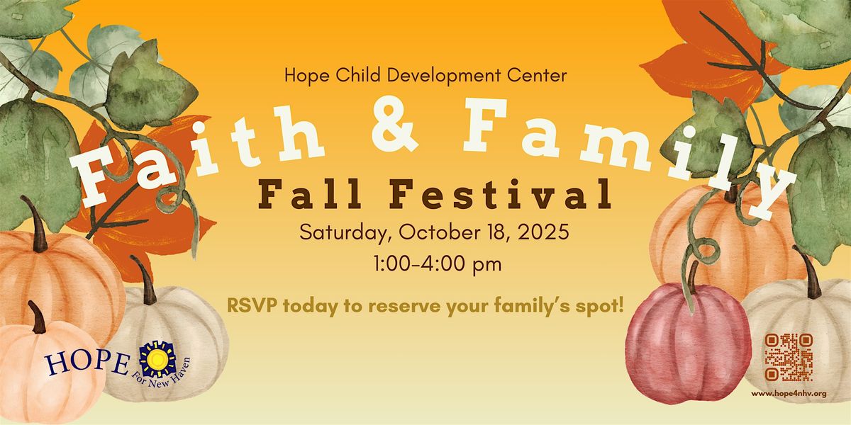 Faith & Family Fall Festival