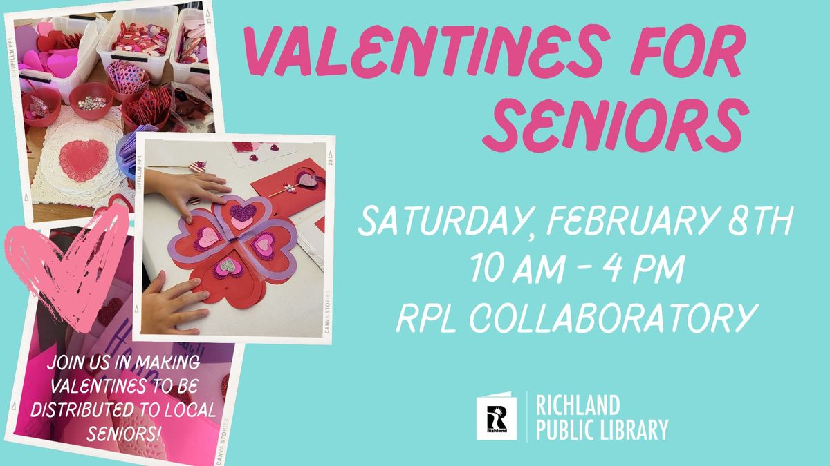 Valentines For Seniors - Card Making 