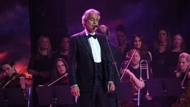 Andrea Bocelli at The Kia Forum