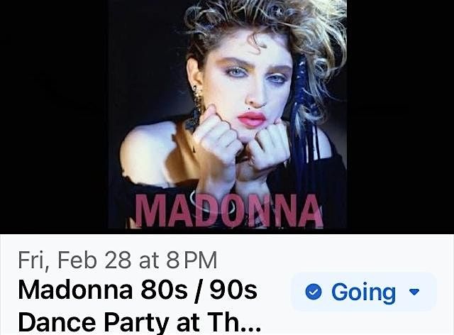 Madonna 80s\/90s Dance Party