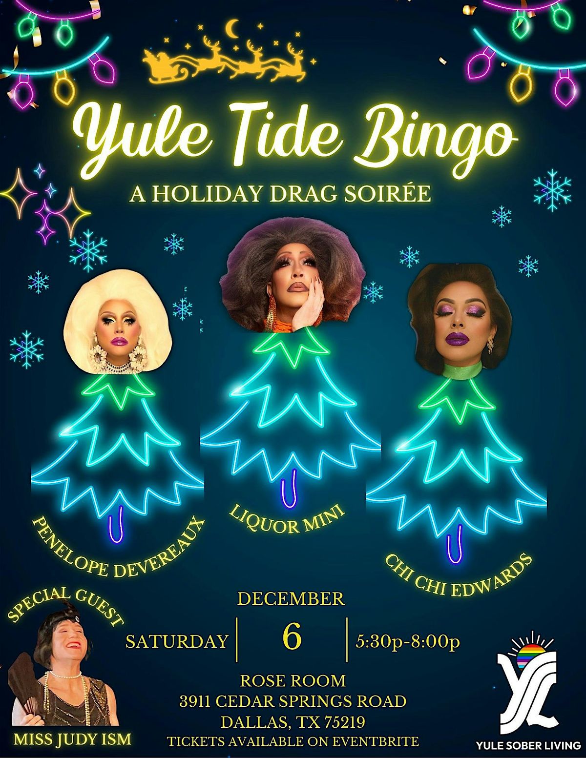Yule Tide Bingo: A Holiday Drag Soir\u00e9e