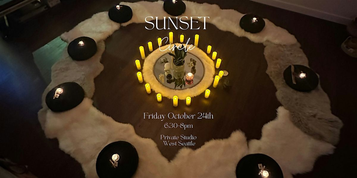 Sacred Woman Collective Sunset Circle with An  Huynh