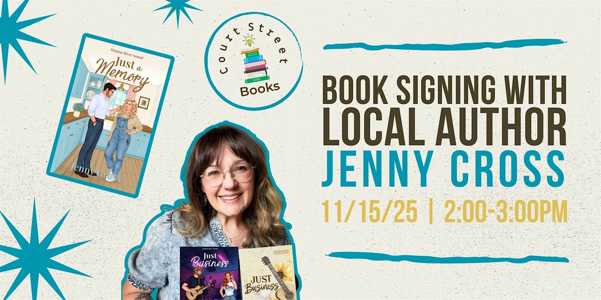 Book Signing with Local Author Jenny Cross