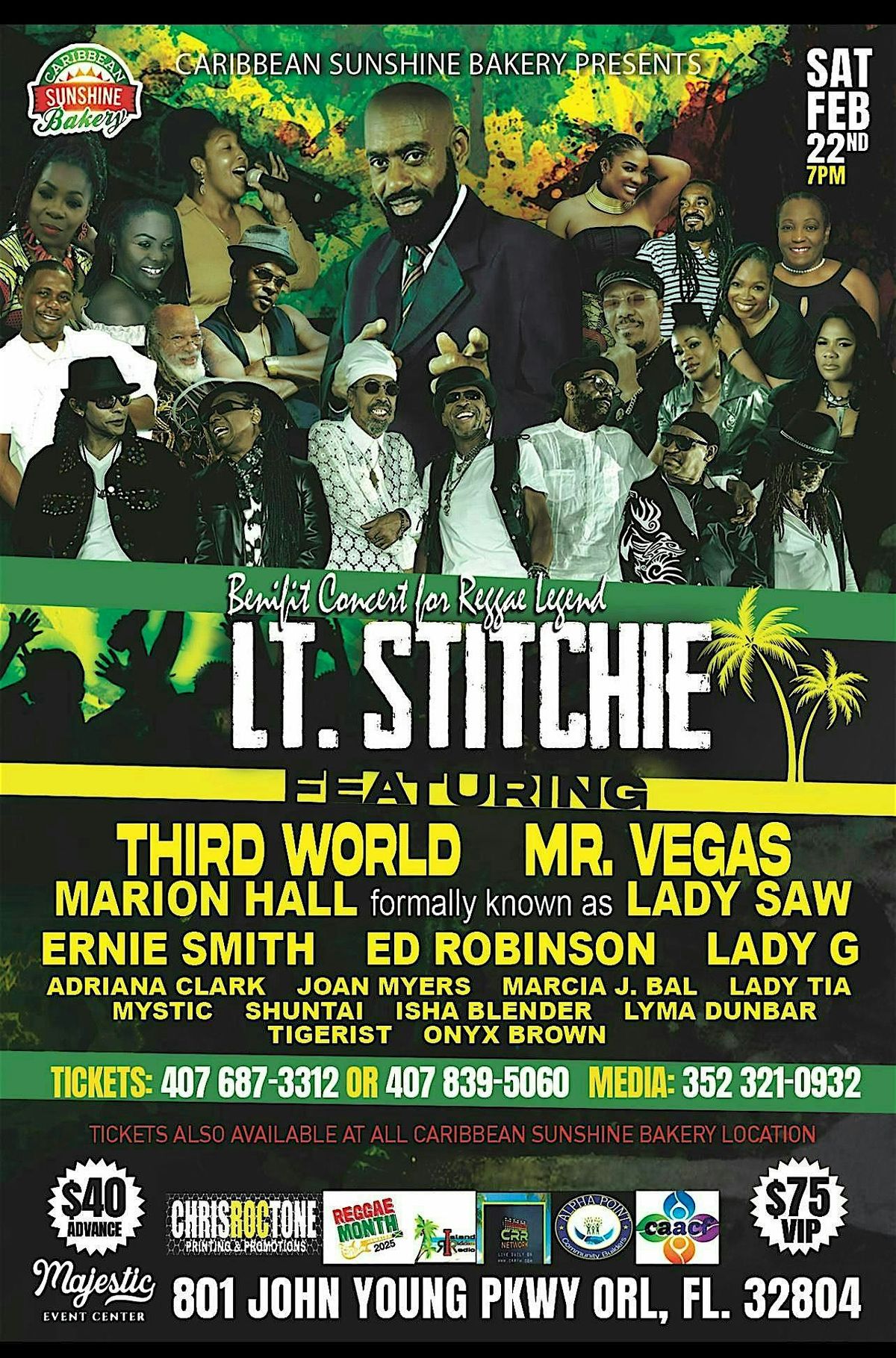 Lt. Stitchie Benefit Concert