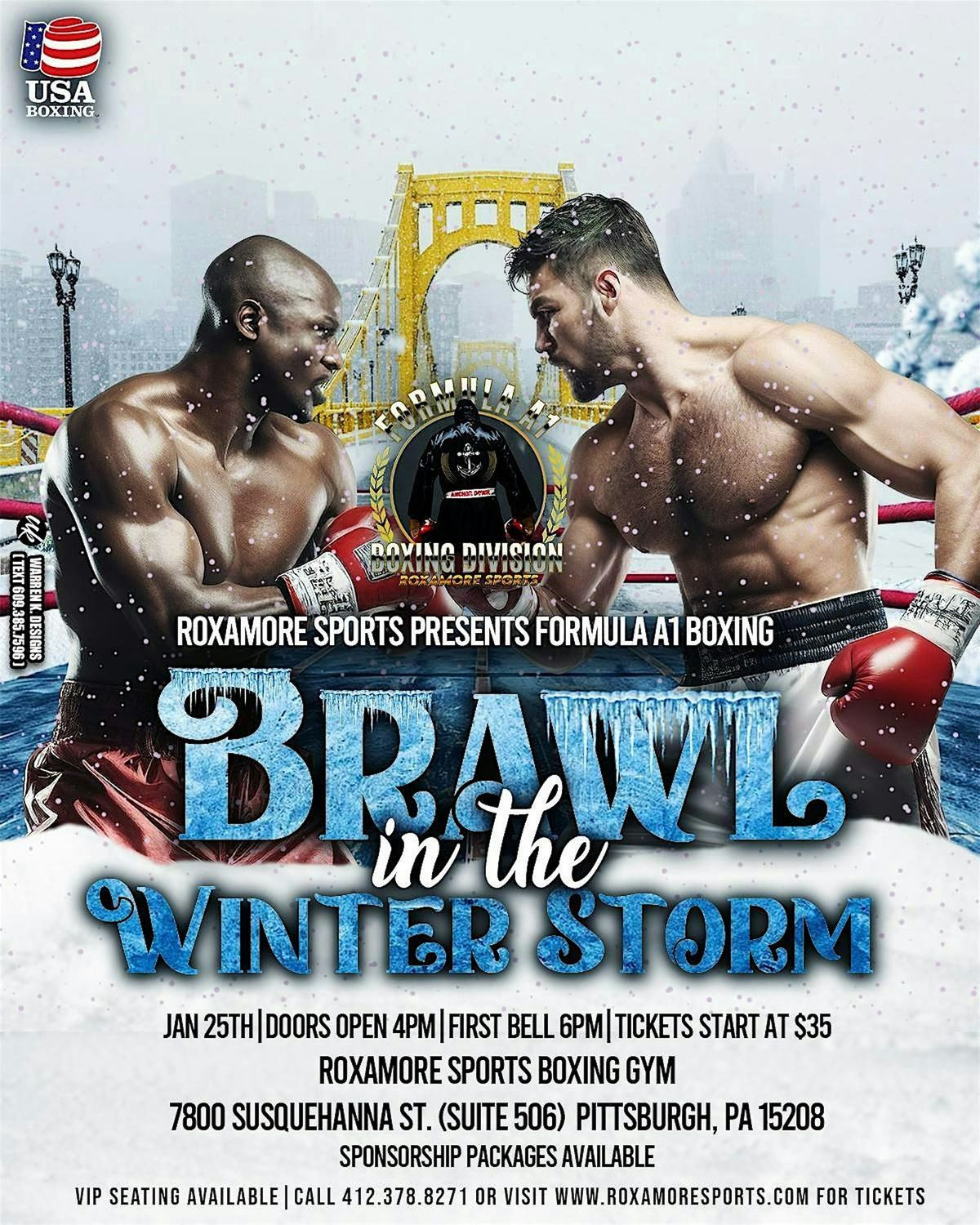 Roxamore Sports Presents Brawl in A Winter Storm