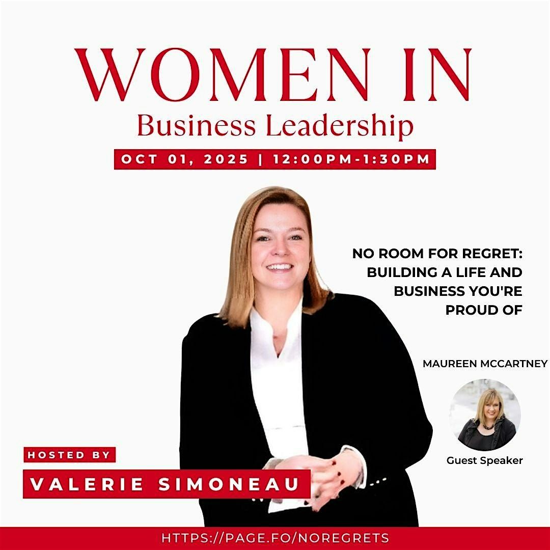 WBL: No Room for Regret: Building a Life and Business You're Proud Of