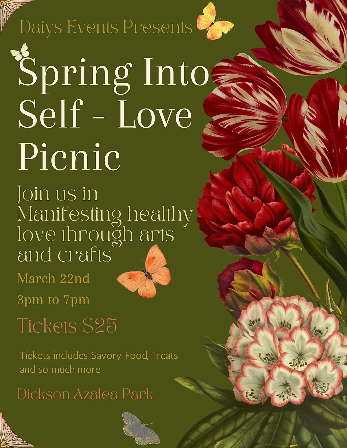 Spring Into Self Love Picnic