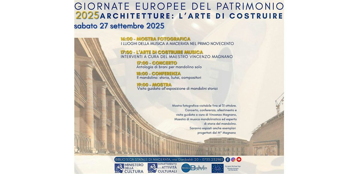 Giornata europea del Patrimonio 2025