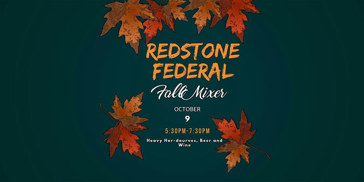 Redstone Federal Fall Mixer