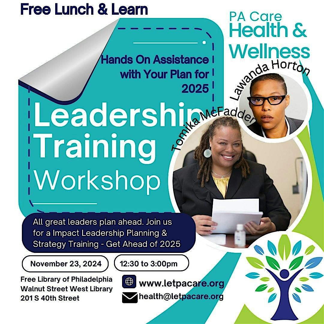 Free Lunch and Learn Leadership Training