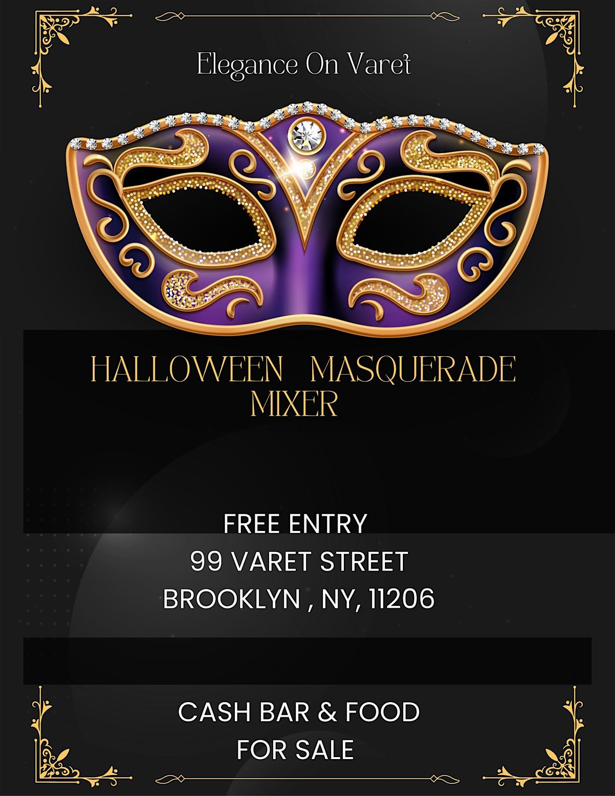 Halloween Masquerade Mixer