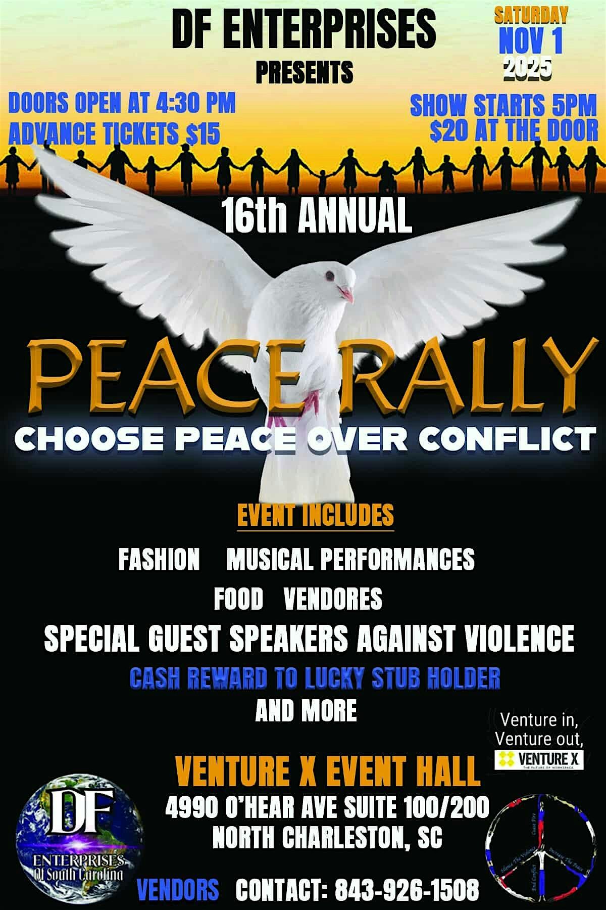 DFE 16th Annual Peace Rally