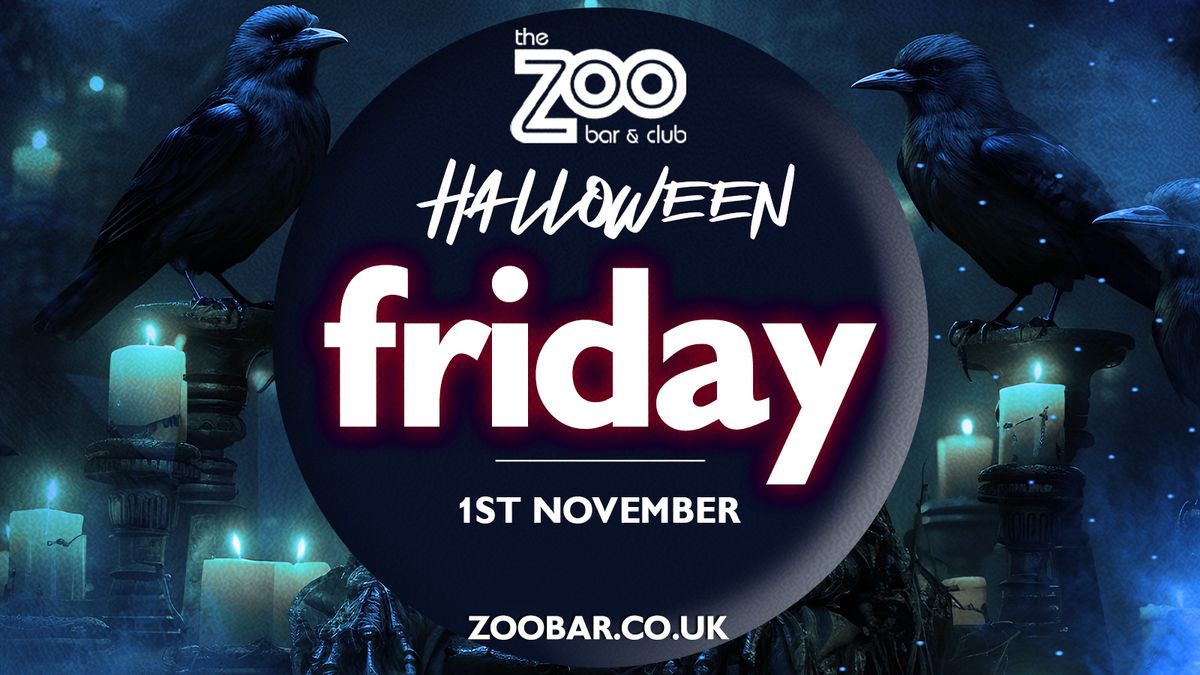 HALLOWEEN WEEKEND PART 2 | FRIDAY at Zoo Bar