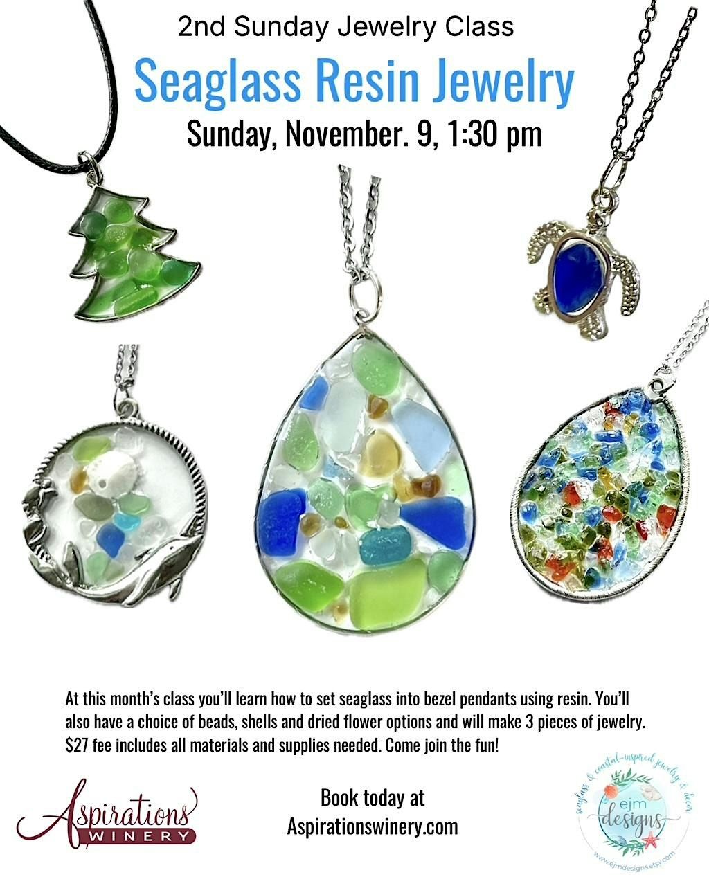 Make Your Own Jewelry Class with Liz