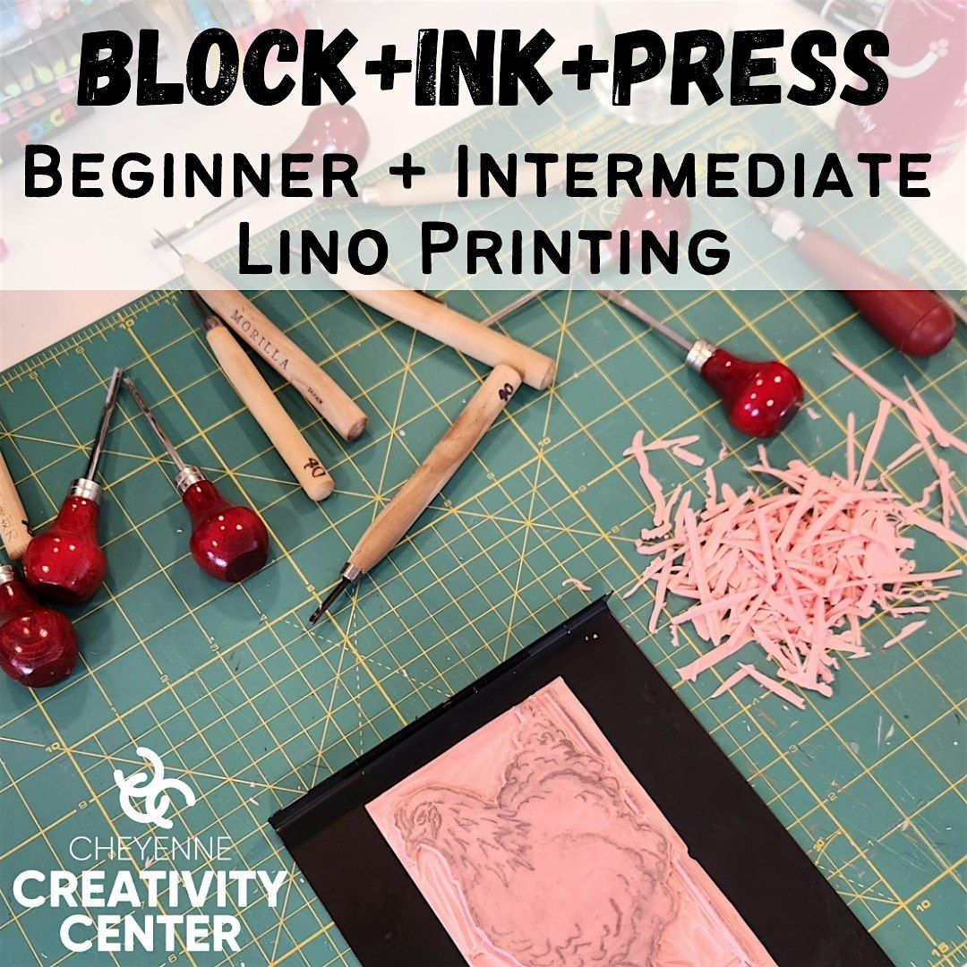 Beginner+Intermediate Lino Printing