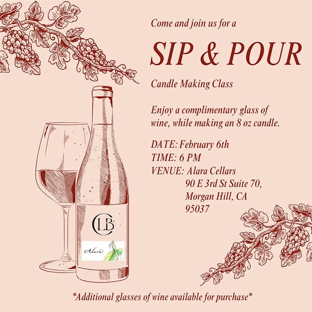 Sip & Pour Candle Making Class