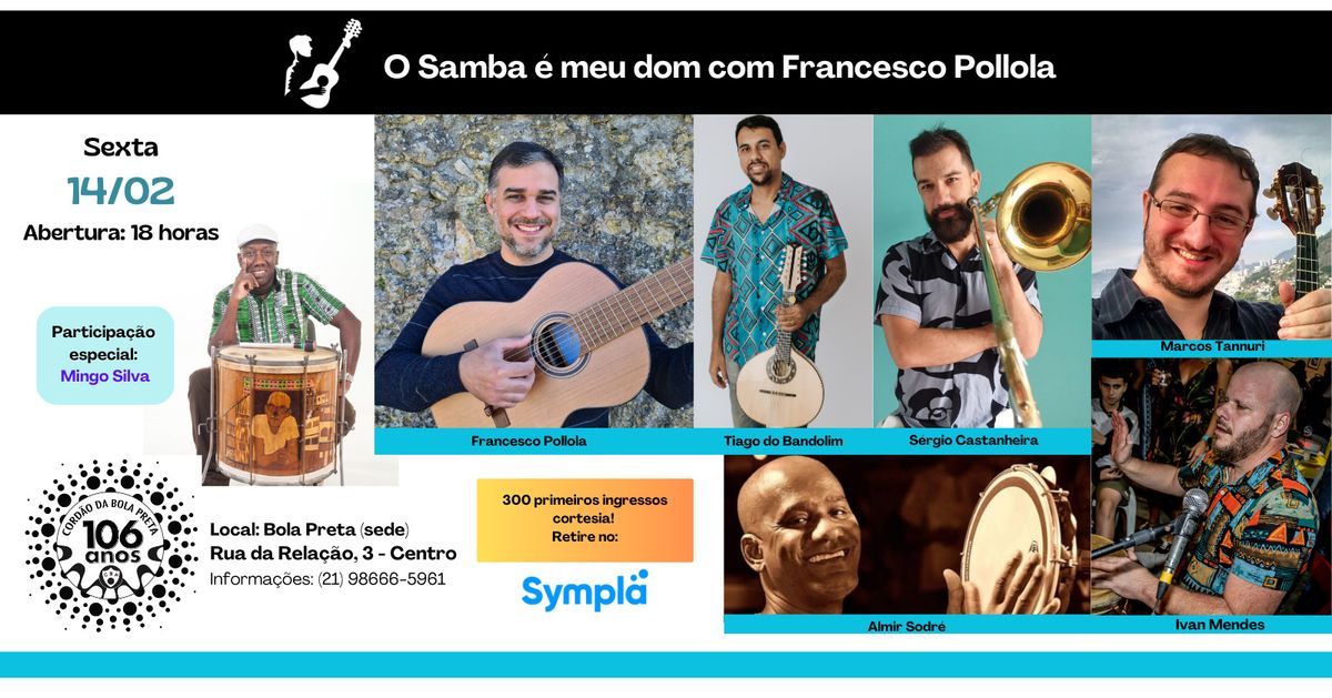 O Samba \u00c9 Meu Dom com Francesco Pollola