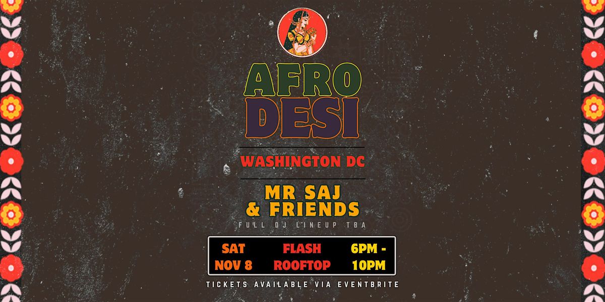 AfroDesi at Flash Rooftop