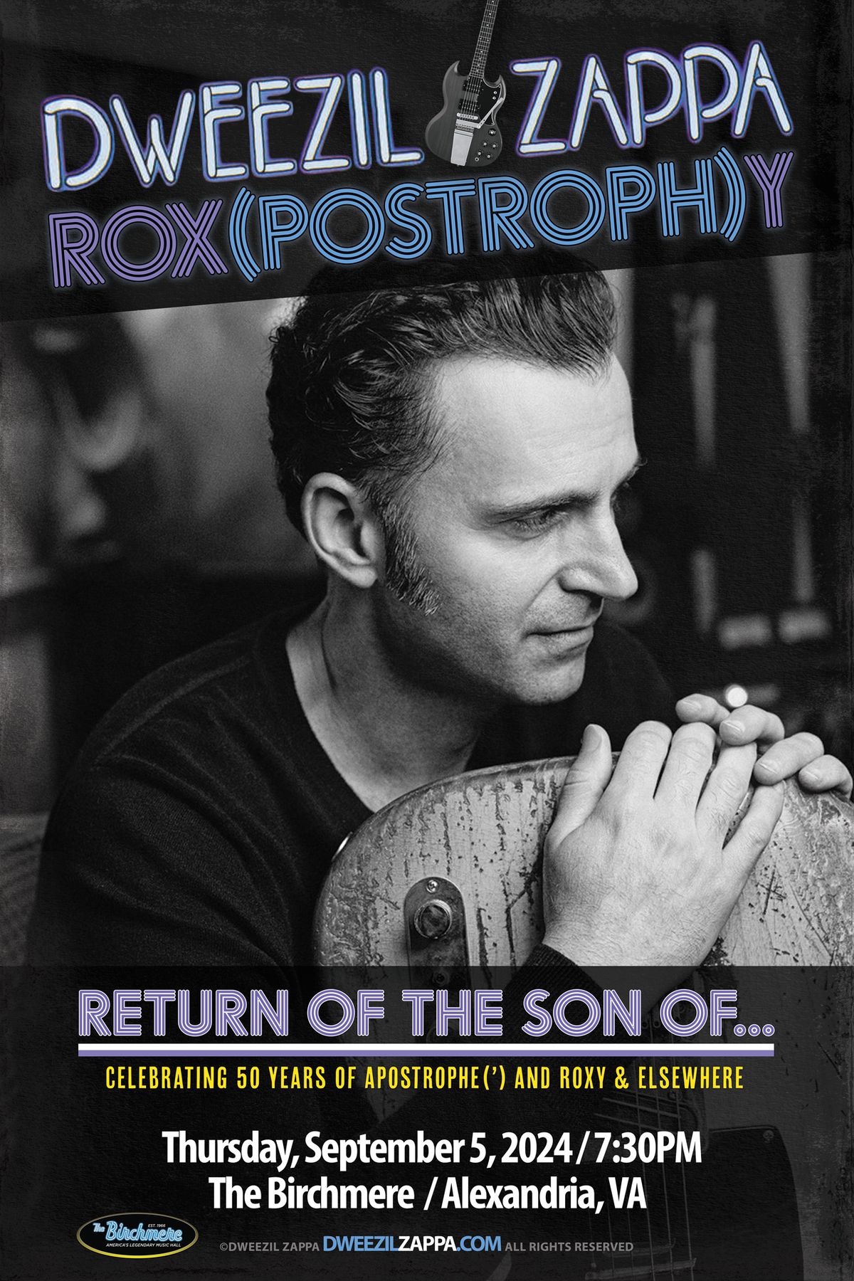 SOLD OUT! Dweezil Zappa - The Rox(Postroph)y Tour