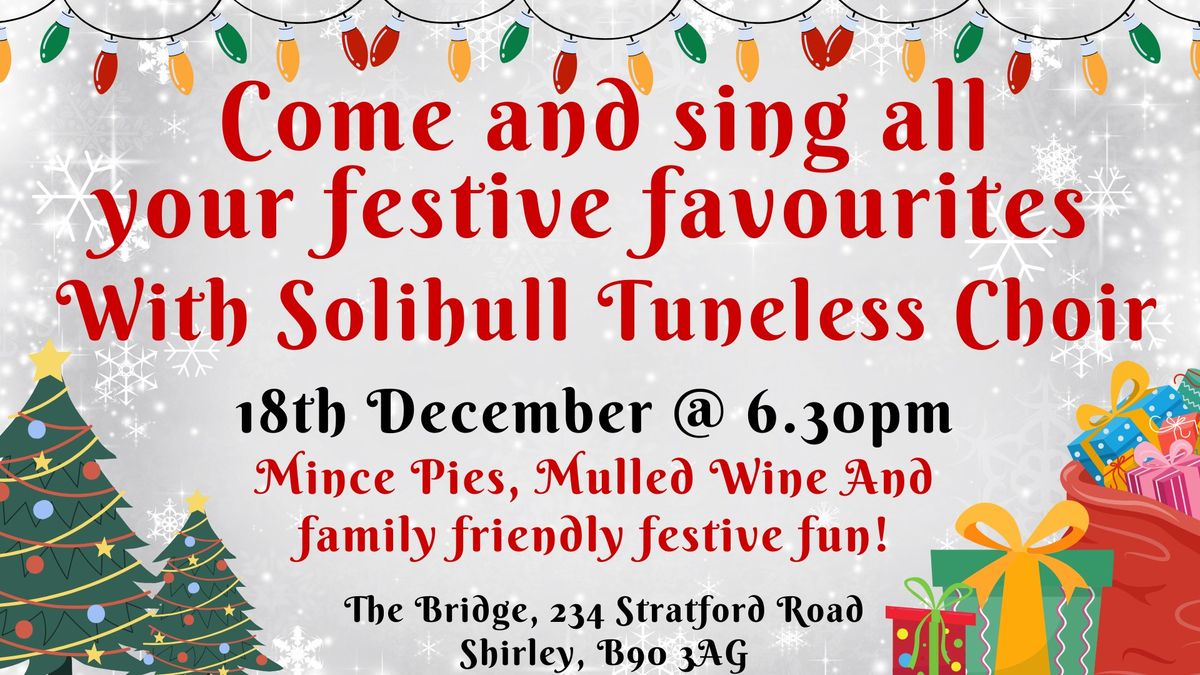 Festive Family Sing with Mulled Wine & Mince Pies 