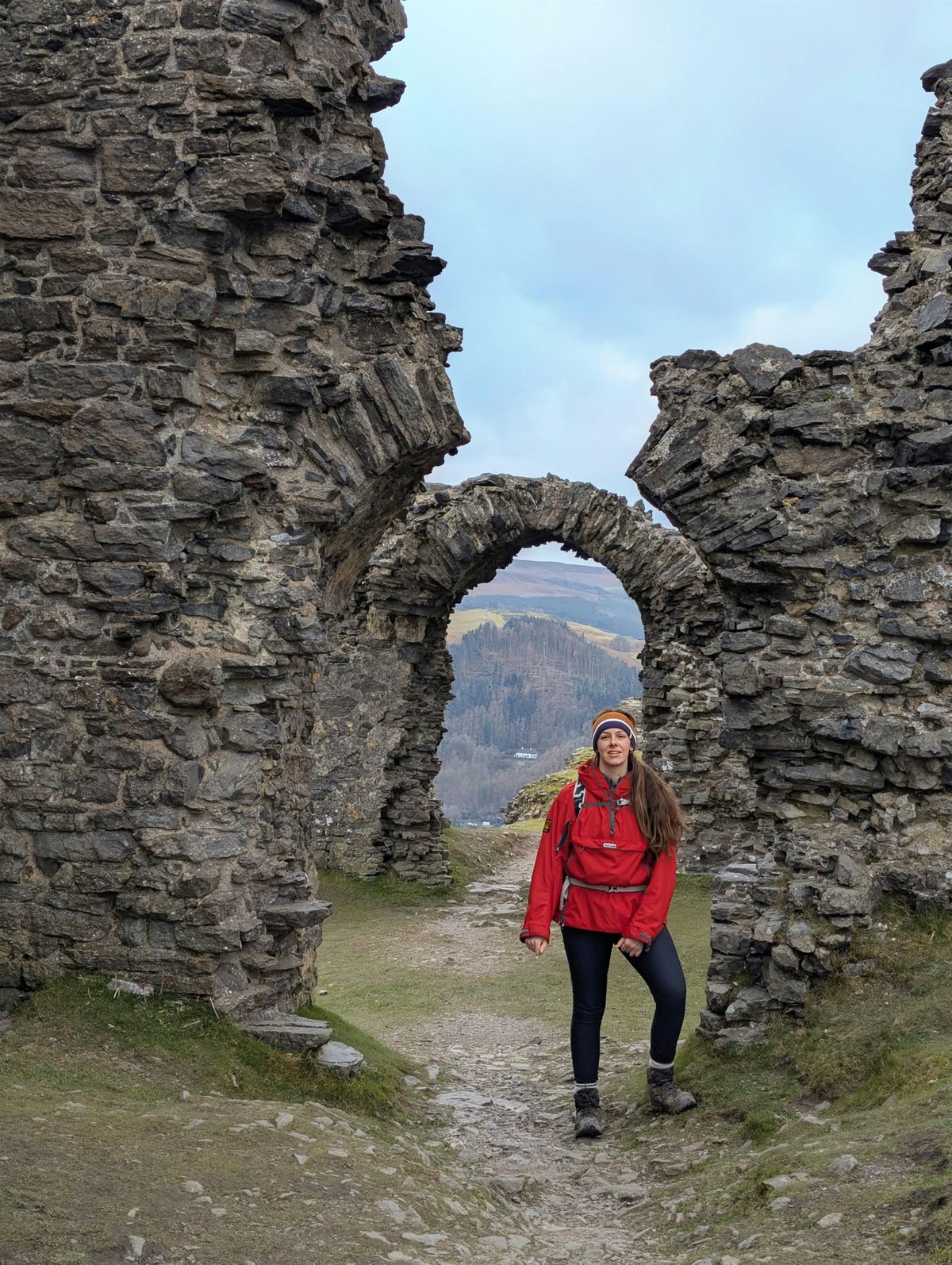 Llangollen Castell Dinas Bran and Snowdrops Winter Walk