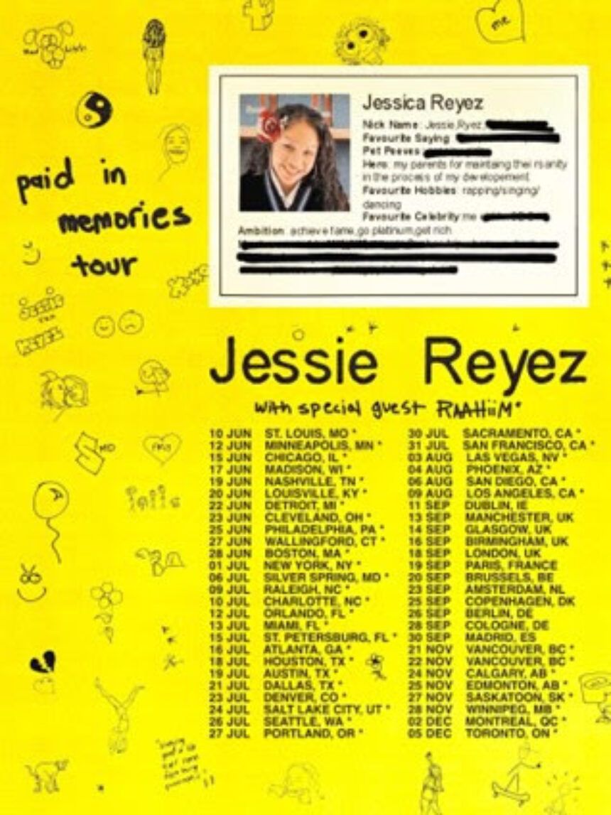 Jessie Reyez Madrid Tickets