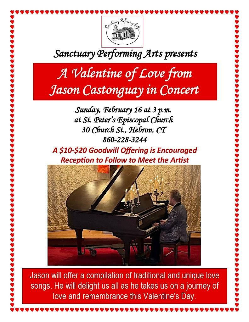 A Valentine of Love: A Musical Performance by Jason Castonguay