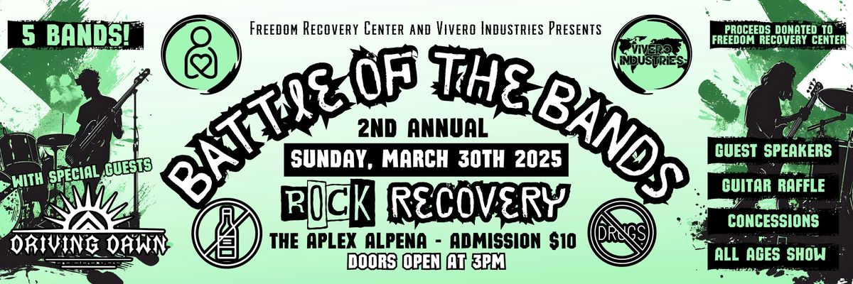 2nd Annual Battle of the Bands: Rock Recovery