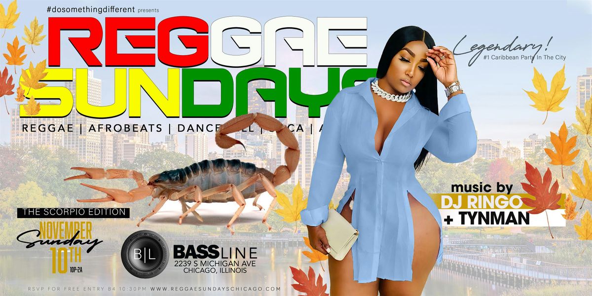 REGGAE SUNDAY The #1 Caribbean Party In The City