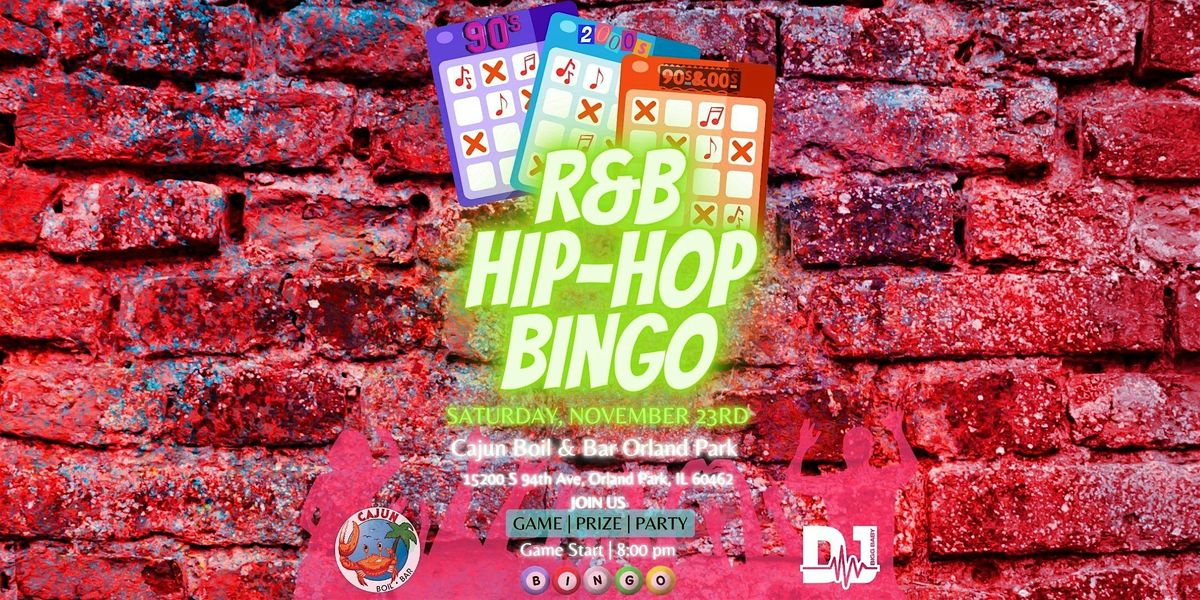 R&B Hip-Hop Bingo