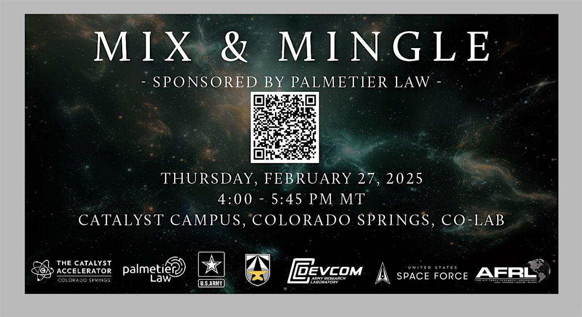 Mix & Mingle Sponsored by Palmetier Law