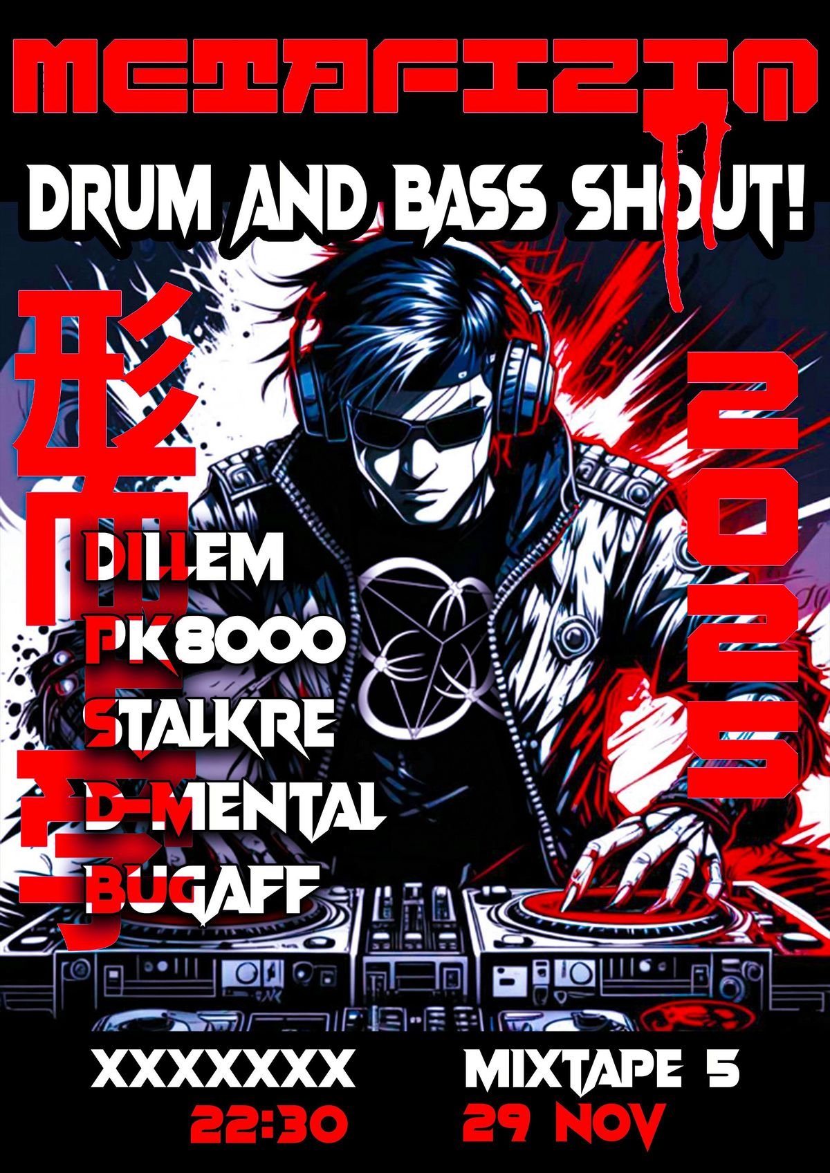 METAFIZIQ DRUM AND BASS SHOUT!