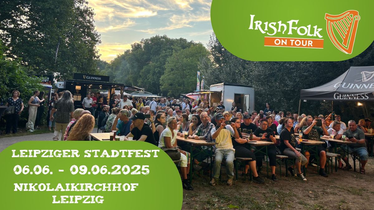 IrishFolk on Tour beim Leipziger Stadtfest