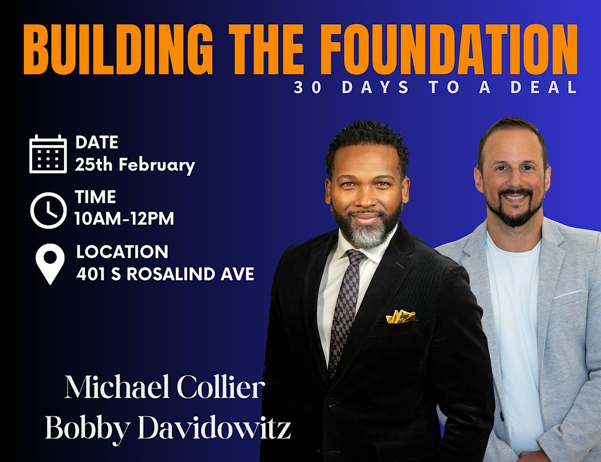 BUILDING THE FOUNDATION