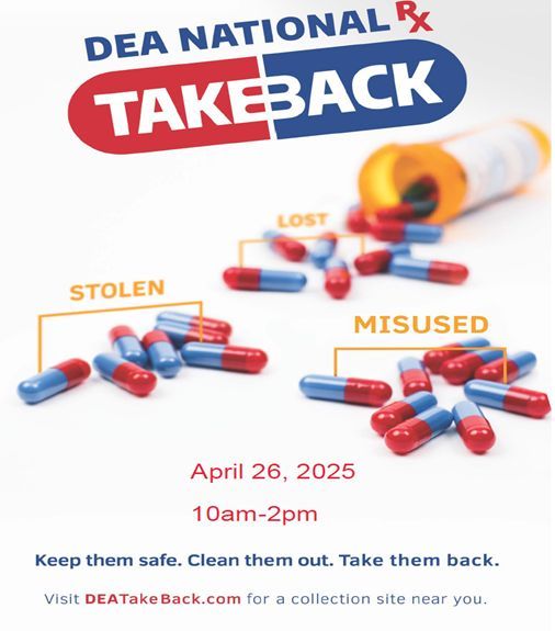 DEA National RX Take Back Day