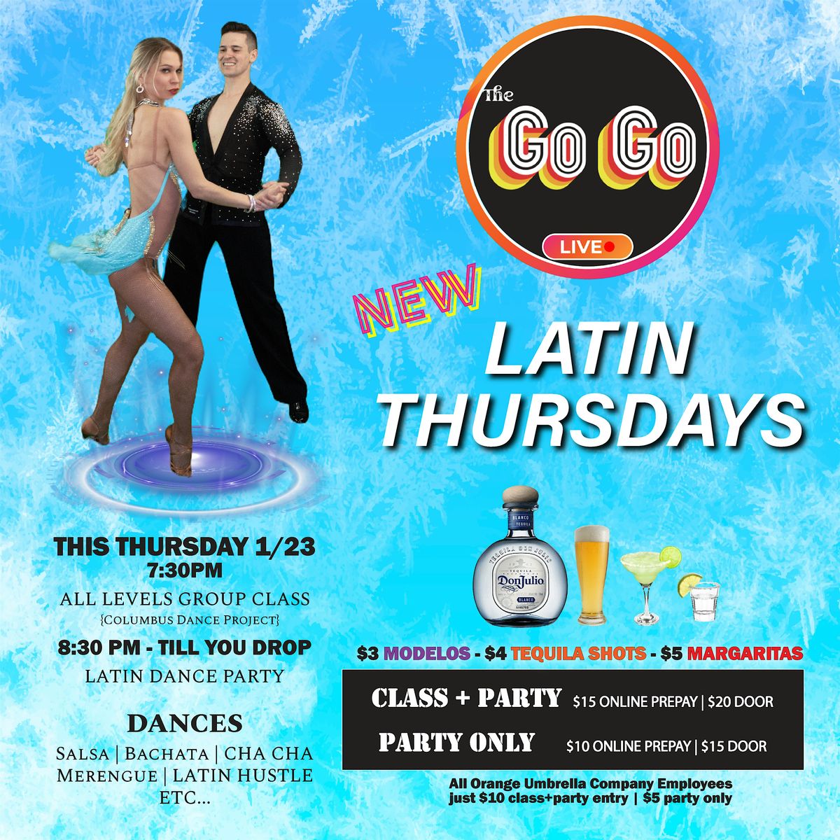 LATIN THURSDAYS @ THE GO GO