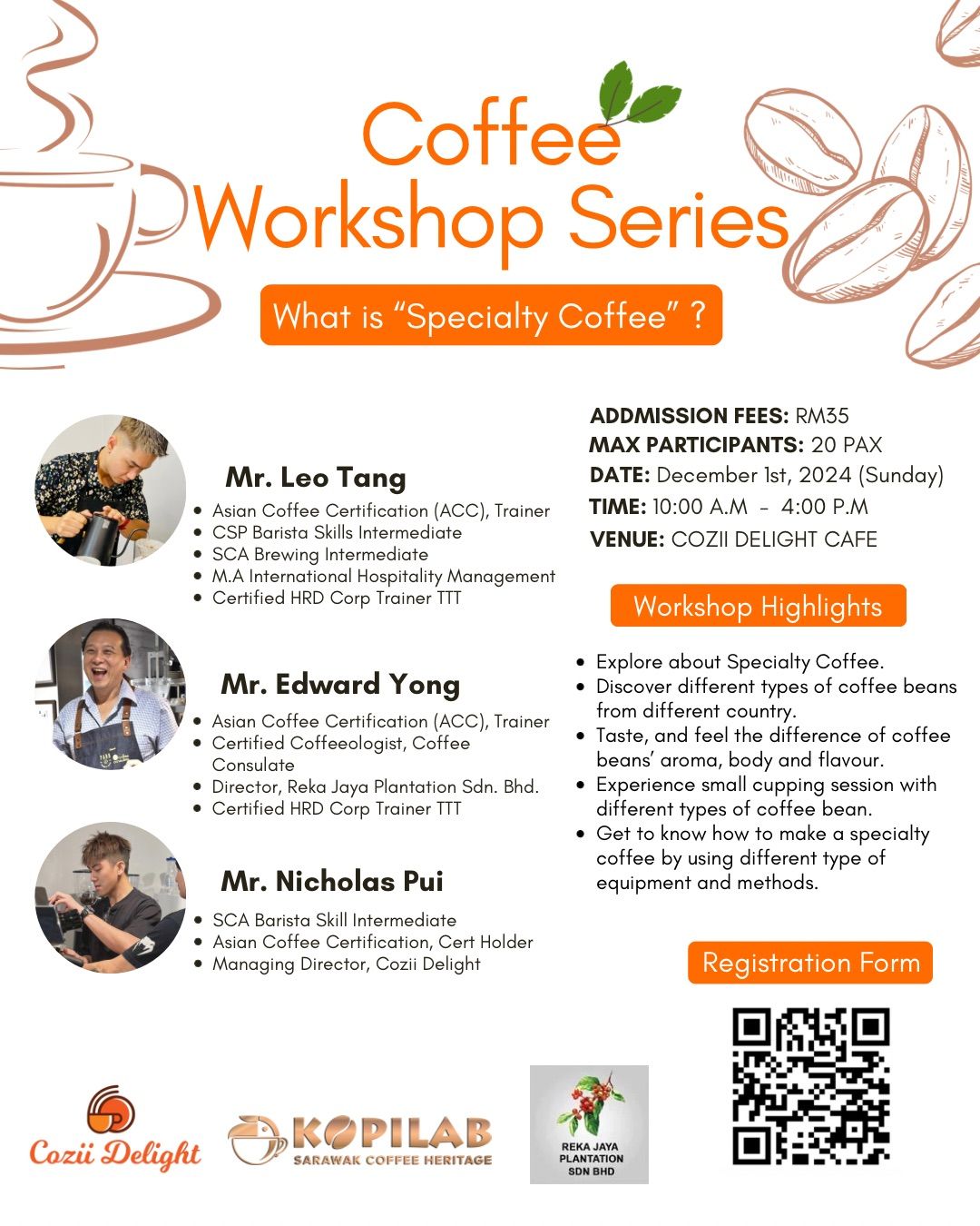 Coffee Workshop Series: What is Specialty Coffee \u2615\ufe0f