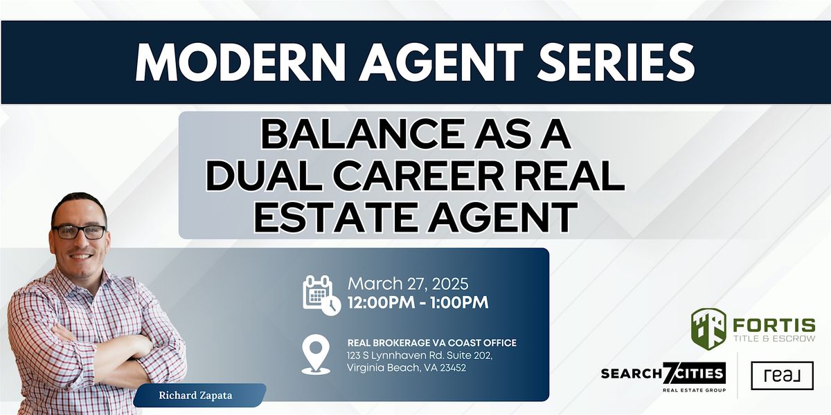 Balance as a Dual Career Real Estate Agent