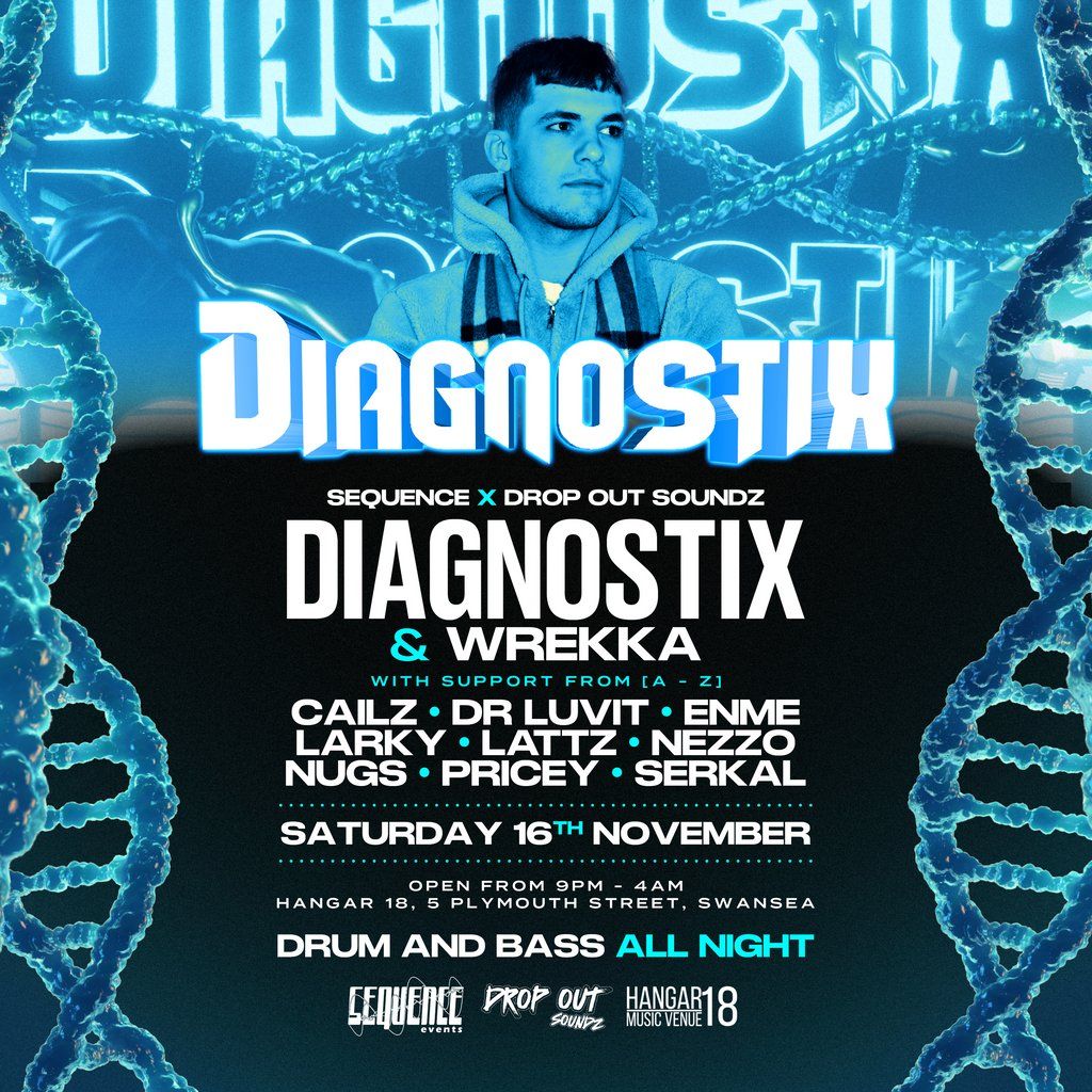 Sequence X Drop Out Soundz Presents: Diagnostix, Wrekka