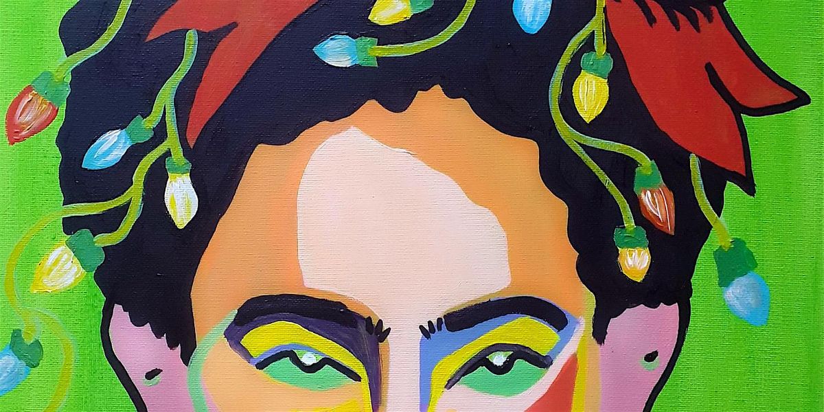 Paint Frida And Her Christmas Lights, Bristol