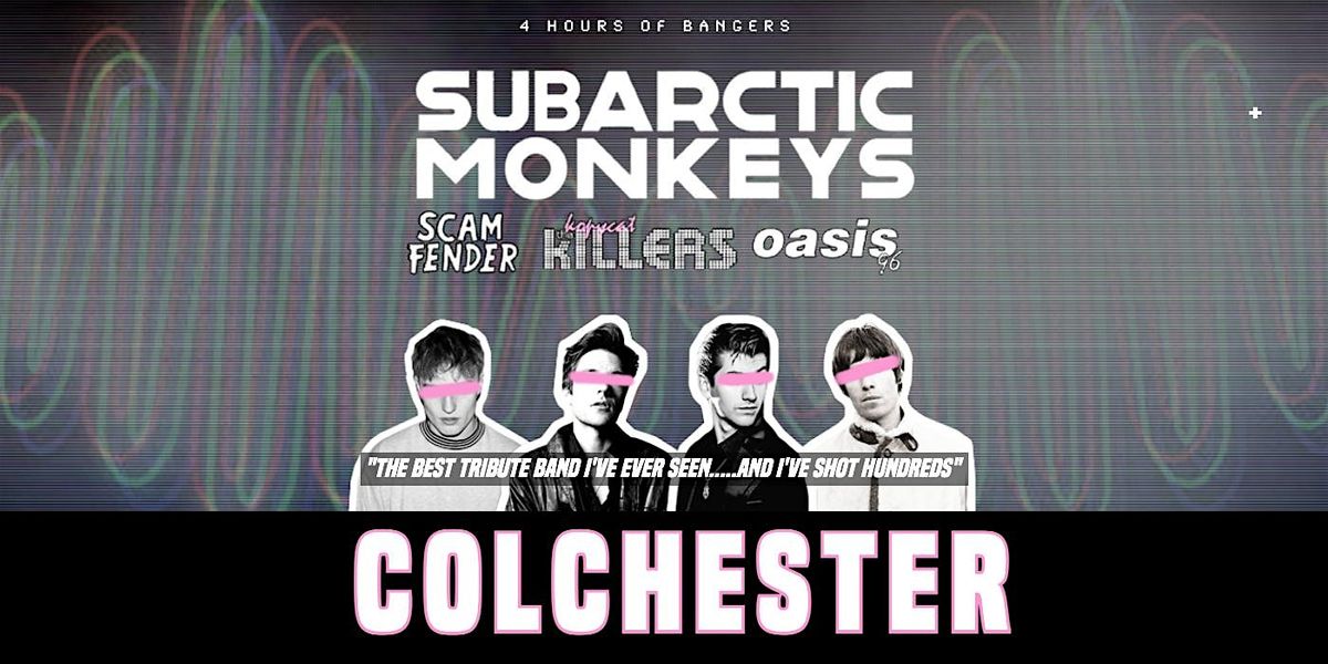 Arctic Monkeys Tribute - Colchester Charter Hall - November 14th 2025
