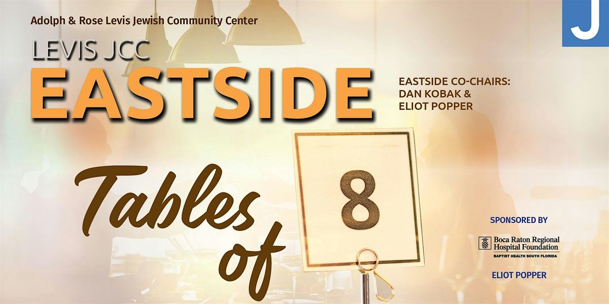 Levis JCC Eastside Tables of 8 - Wednesday, November 5