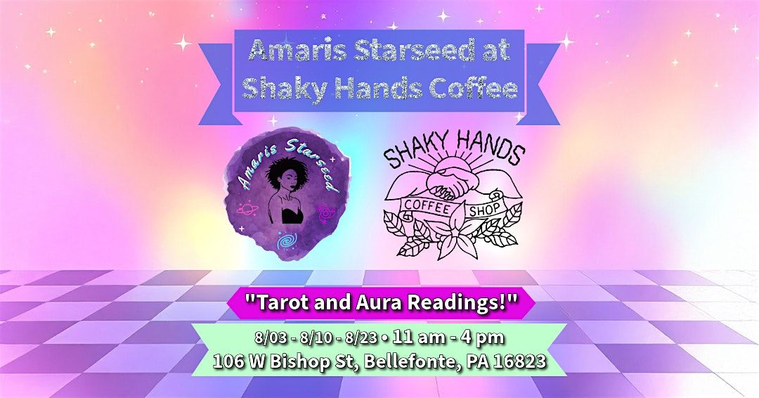 Amaris Starseed at Shaky Hands Coffee Shop
