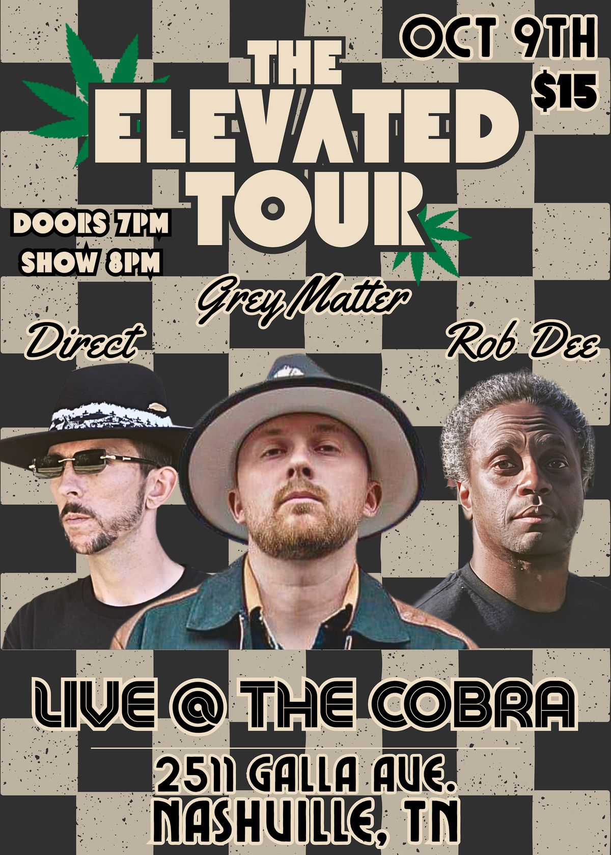 Venue: Grey Matter | Direct | Rob Dee