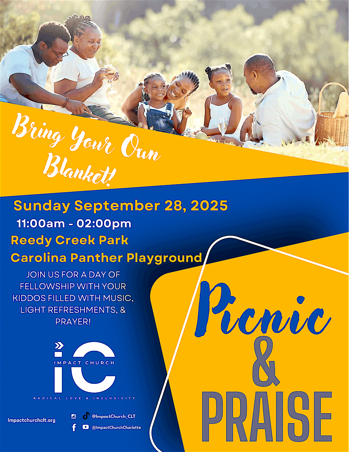 Picnic & Praise: Bring Your Own Blankets