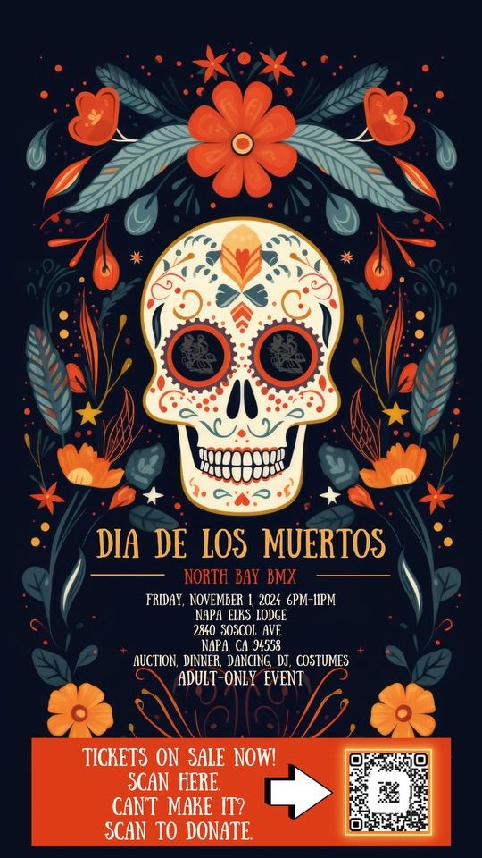 NORTH BAY BMX FUNDRAISER- \u2018Dia de Los Muertos\u2019